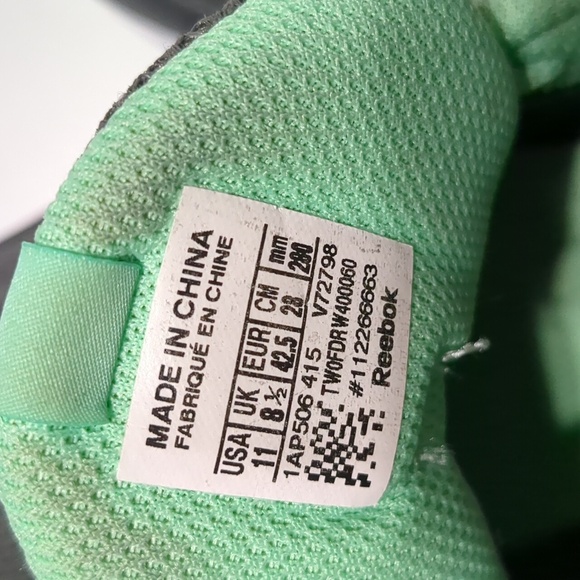 Reebok monofusion mesh running grey shoes women size 11 - Picture 9 of 9